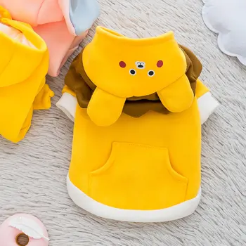 

Cute Pet Dog Clothes Puppy sweater T-shirt Shirt Cute Rainbow printing Pajamas Cat Small Dogs Winter autumn Shirt For chihuahua