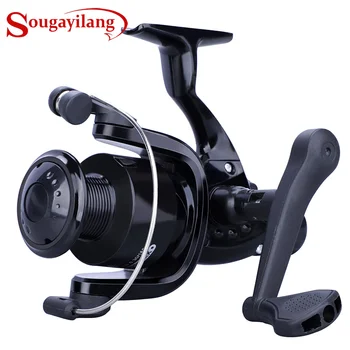

Sougayilang Post-loading Spinning Fishing Reel 5.1: 1 ABS Carp Spinning Fishing Reel Max Drag Power 10LB Carp Fishing Tackle