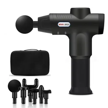 

LCD Display Massage Gun Deep Muscle Massager Muscle Pain Body Neck Massage Exercising Relaxation Slimming Shaping Pain Relief