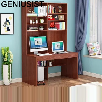

Ordinateur Portable Office Study Stand Dobravel Bed Tray Laptop Escritorio Bedside Desk Mesa Computer Table With Bookcase