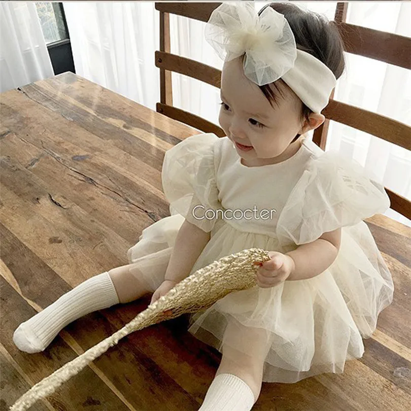 Baby Girls Dress Newborn Princess For Girl 1st Birthday Party Wedding Infant Clothes Baptism | Мать и ребенок