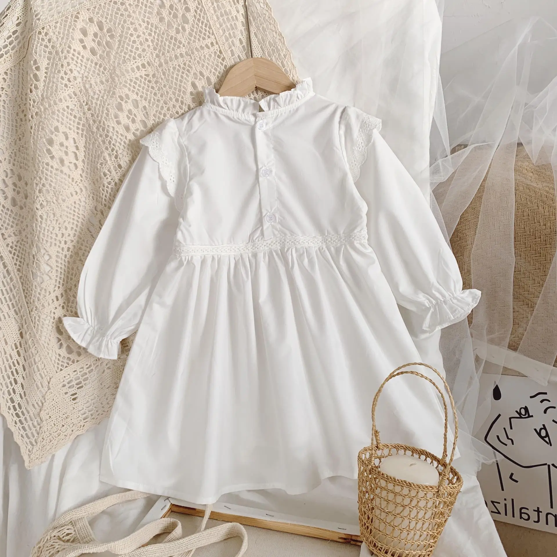 chinese dress ladies Adeline Lace Dress & Bloomers at Baby Beau & Belle