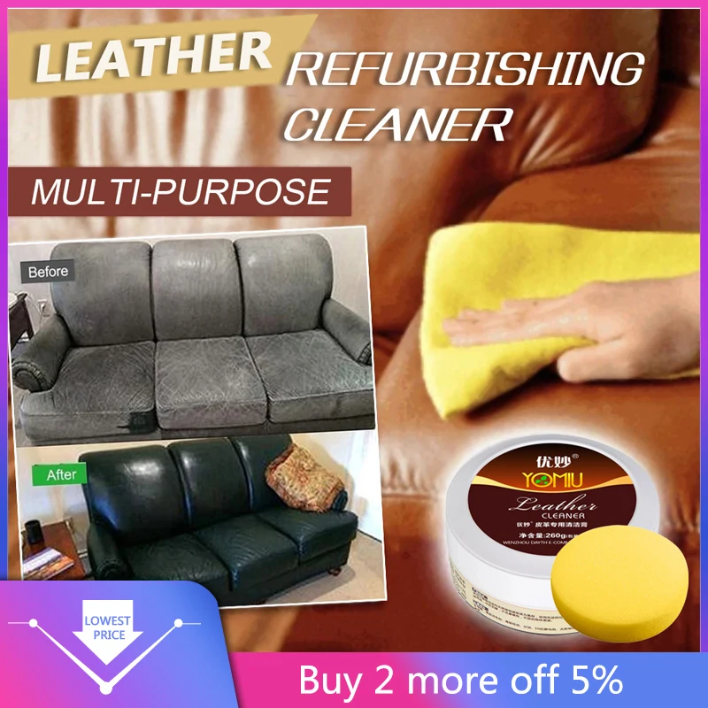 

2019 New Multifunctional Leather Refurbishing Cleaner Cleaning Cream Repair Tool Cream Furniture leather cleaner repair cream