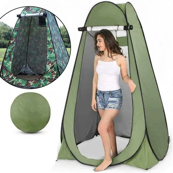

Portable Privacy Shower Toilet Camping Pop Up Tent Camouflage/UV function outdoor dressing tent/photography tent green blue