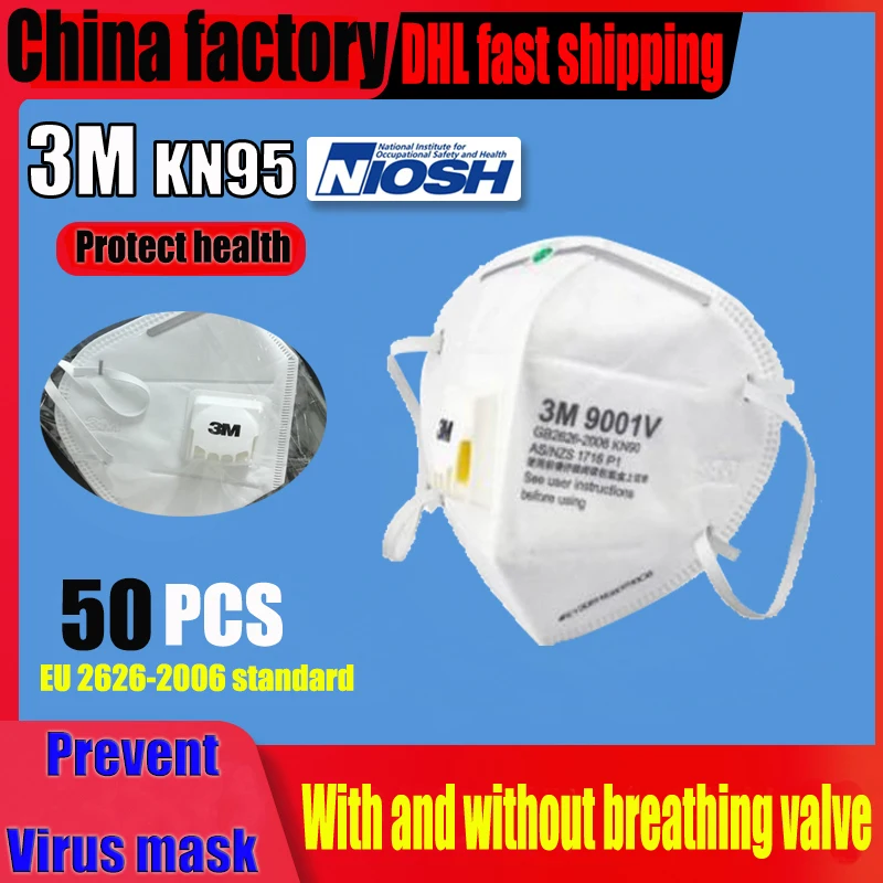 

China mask wholesale KN95 KF94 Dustproof Anti-fog And Breathable Face Masks 95% Filtration N95 Masks Features as KF94 FFP2