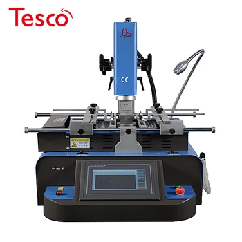 

Customised G580 Semi-automatic 3 Zones hot air BGA Rework Station 5 Nozzle bottom 4800W Touch screen Temperature control