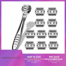 Пилочка для рук, для ухода за ногами, для удаления кутикулы, бритва, лезвие, гладкие ноги, педикюр, средство для удаления мозолей, средство для ухода за кожей, 10 шт., лезвия для бритья