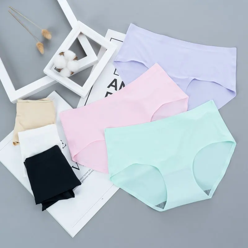 

Бесшовные трусики, женские трусики, сексуальные женские трусики, трусики, Невидимые трусики, однотонное удобное интимное нижнее белье
