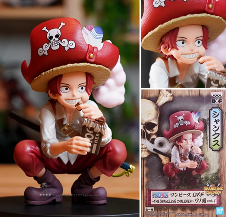 100 Original Banpresto One Piece Shanks Action Figure