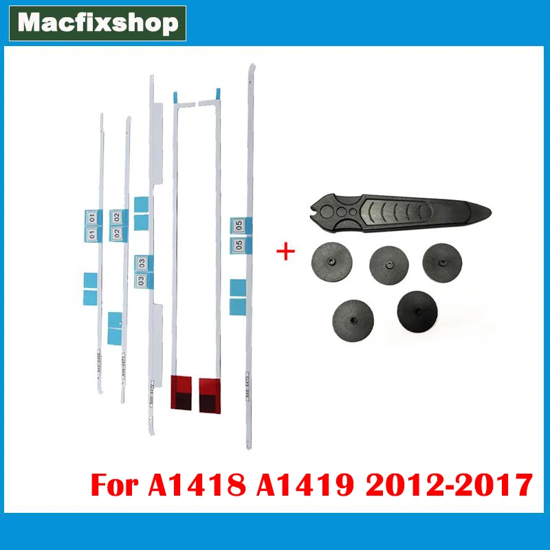 Nuovo A1418 A1419 Kit Di Riparazione Strumenti Nastro Adesivo Striscia Adesiva Per Imac 21.5 "27" A2115 A2116 Striscia Adesiva Schermo Lcd 2012-2017