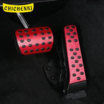 

Non-drilling Car Gas Fuel Brake Pedal Accelerator Cover Pad Case Trim Frame Accessories for Mercedes-Benz E-Class W213 2016-2020