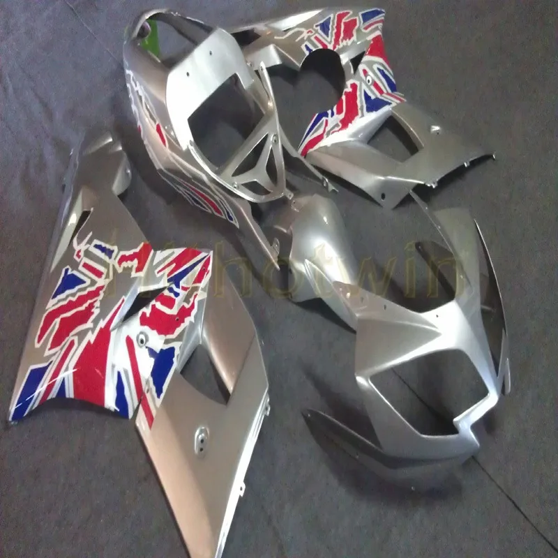 5 подарки+ Заказные Синие мотоцикл капот для Daytona 600 2003 2004 2005 650 2003-2005 ABS Двигатель обтекатель комплект - Цвет: R