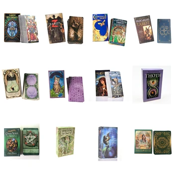 

Tarot Cards Oracle Guidance Divination Fate Tarot Deck Board Games English For Family Gift Party Playing Card Game Entertainment