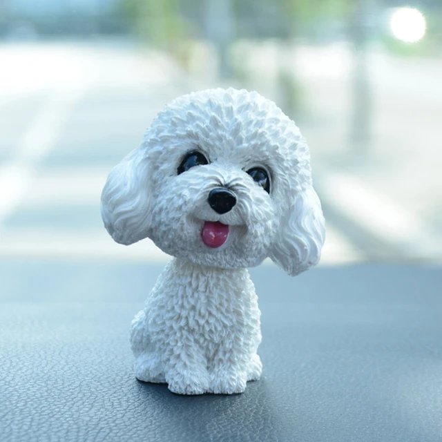 Car Ornament Shaking Dog Nodding Puppy Doll Cute Auto Dashboard Interior  Decoration Shakes Head Bobblehead Dog Home Furnishings - Ornaments -  AliExpress