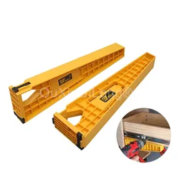 Gabarit coulissant pour tiroir, 1 ensemble, montage sur rail, support de positionnement auxiliaire, outils d'installation d'armoire, FJ1434 