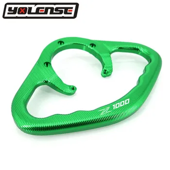 

Motorcycle CNC Passenger Handgrips Hand Grip Tank Grab Bar Handles Armrest For KAWASAKI Z1000 Z 1000 2006-2015 2014 2013 2012