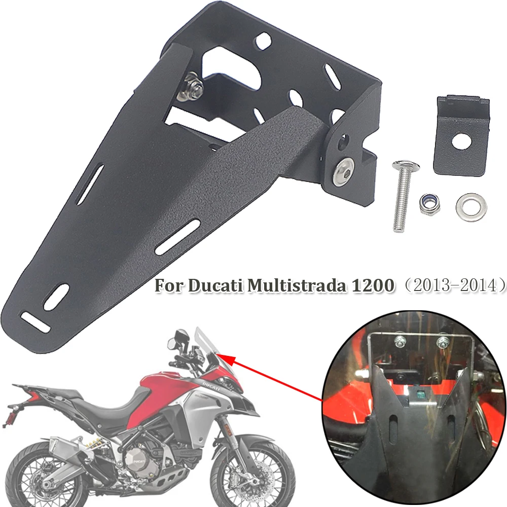 2013 2014 Per Ducati Multistrada 1200 Supporto Per Telefono Gps Per Moto Supporto Per Staffa Caricatore Usb Gps Moto