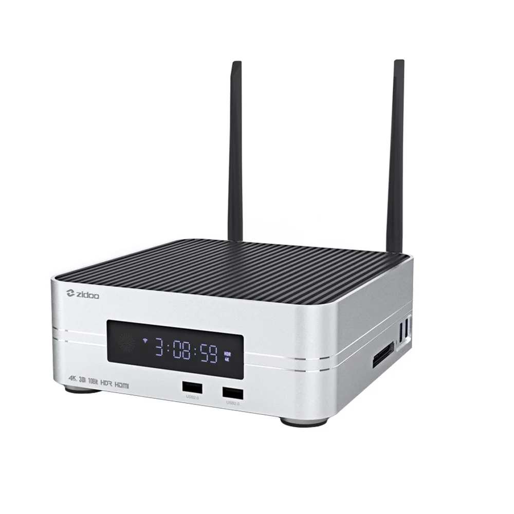 Приставка Smart TV Zidoo Z10 4K HD до 10 ТБ 2 Гб ОЗУ 16 ПЗУ приставка бит автоматическая