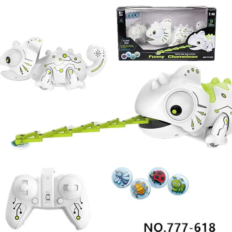

Kuulee Remote Control Chameleon Pet Intelligent Toy Robot for Children