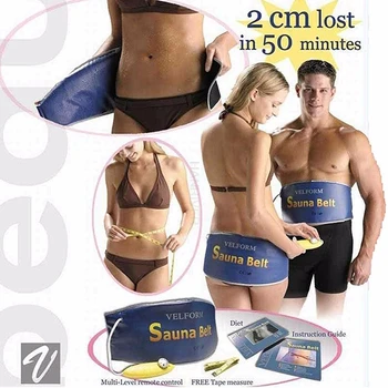 

Velform Body Slimming Sauna Belt Waist Tummy Massage for Weight Loss Heating Fat Burning Tool Gymnic Belt Cellulite Relax Body