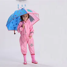 Плащ для животных с героями мультфильмов; детский спортивный костюм; дождевик для школьников; плащ-дождевик для малышей; куртка-пончо с капюшоном; водонепроницаемый дождевик для детей