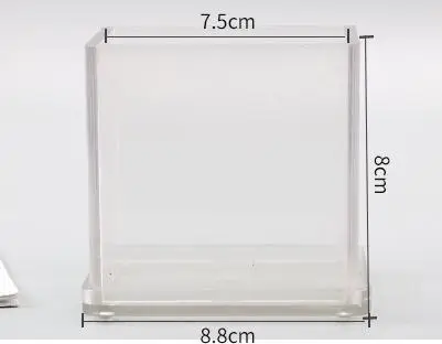 candle mold 7.5x7.5 Вечерние формы для свечей dec, ручная работа, сделай сам, кубик, кубик, держатель для свечей, мульти размер, сделай сам, ароматерапия, формы для свечей lz58 - Цвет: candle mold 7.5x7.5