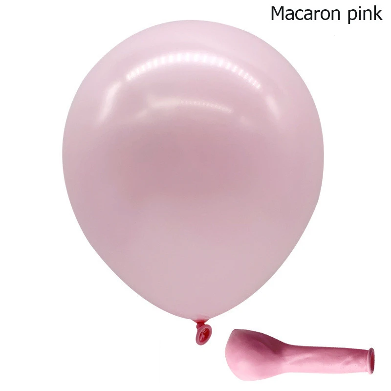 120 шт./лот 5 дюймов круглые пастельные карамельные цвета Макарон латексные воздушные шары для свадьбы арка для детского дня рождения украшения - Цвет: Macaron pink