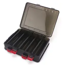 Ящик для рыболовной приманки многофункциональная двухсторонняя деревянная креветка пластиковая рыболовная снасть коробка Инструмент Контейнер Чехол