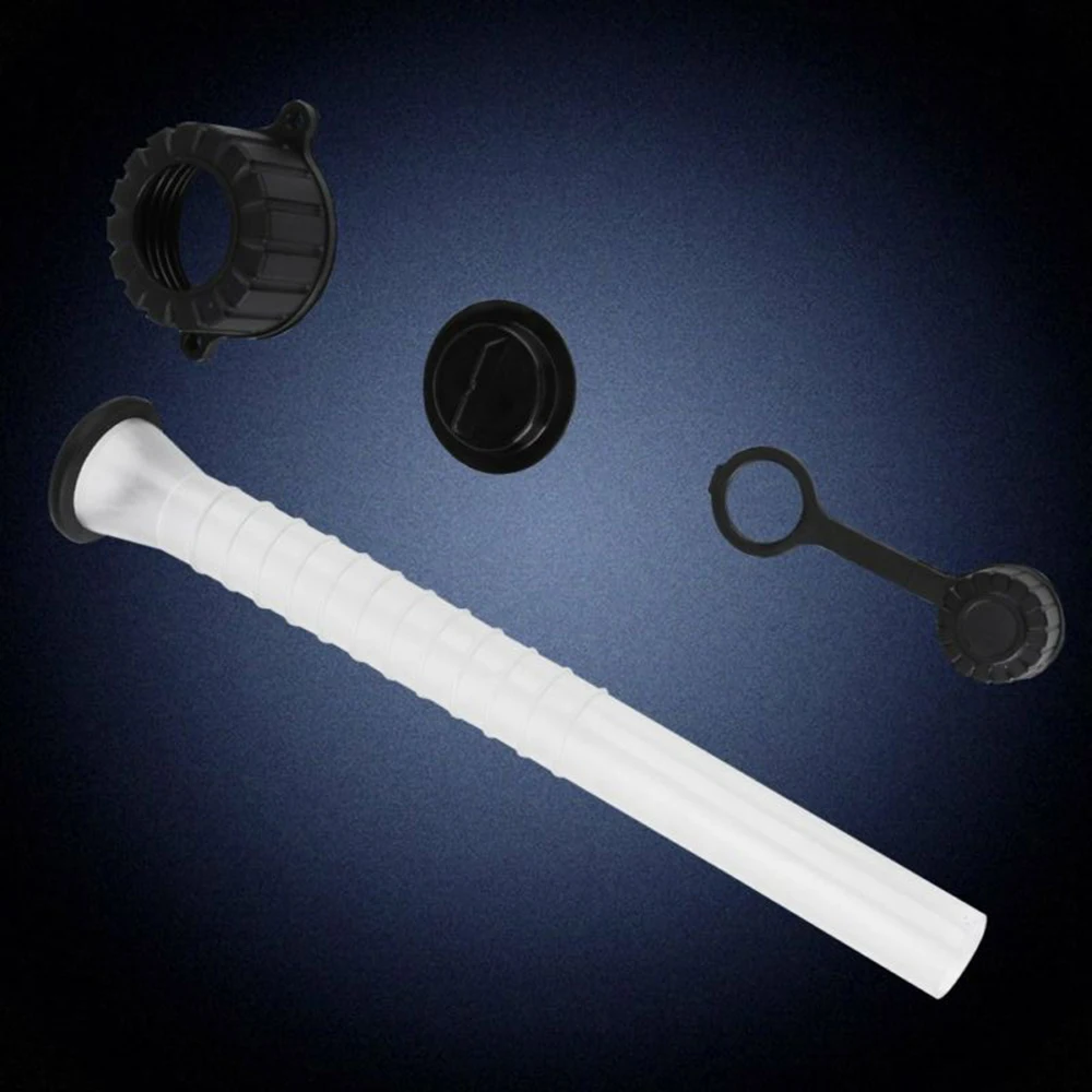 

Replacement Gas Can Spout 1/2 Rear Vent Flexible Gasket Stopper Screw Collar Cap