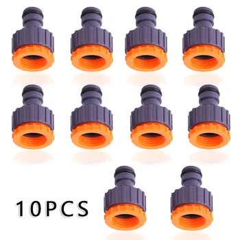 

1/2\\\\\\\" 3/4\\\\\\\" Adaptor Screw Threaded Tap Connector Garden Hose Pipe Reduce Adaptor 10pcs Adaptor Garfen Supplies