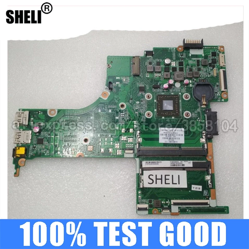 

SHELI For HP 14-ab series Motherboard with A8-7410 CPU DA0X22MB6D0 810972-001 810972-501