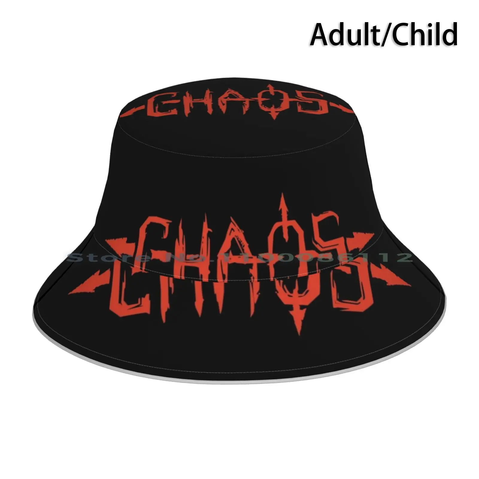 Chaos Red Bucket Hat Sun Cap Chaos Khorne Nurgle Slaanesh Tzeentch Dark Gods Warp Age Of Sigmar Daemon Demon Heretic Heresy