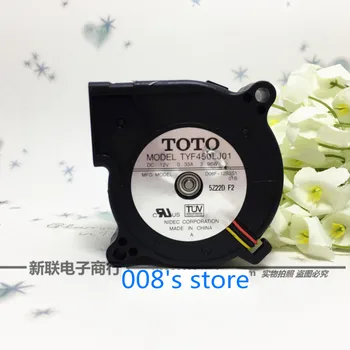 

CPU Cooler Radiator Fan For hitachi cp rs 56 projector TOTO TYF450LJ01 D06F-12B3S1 01B 3 Wires 6025 12V 0.33A