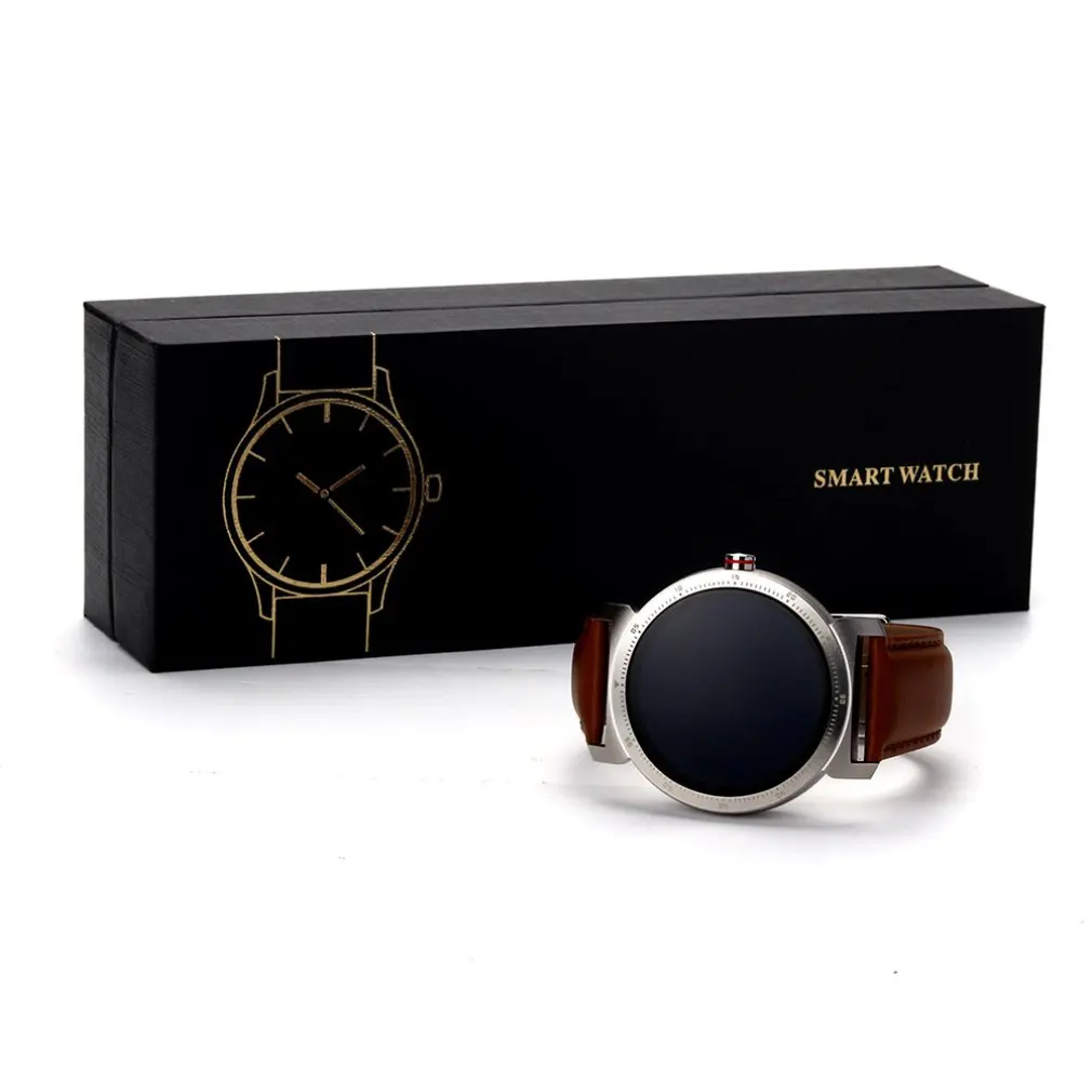 Смарт-часы K88H Plus, пульсометр, шагомер, фитнес-трекер, круглый циферблат, Bluetooth, умные часы для Android IOS