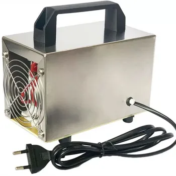 

10g/h 220V Air Ozone Generator Air Purifier Sterilizer Ozonator Portable Ozonizer Cleaner Sterilizer with Timing Switch EU Plug