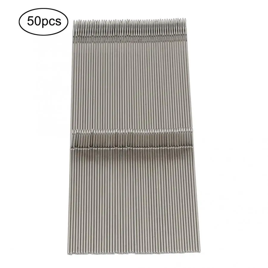 

Sewing Tools Sewing Tools 50 Pcs Knitting Machine Needle Knitting Machine Accessory 17.5cm For Fit For SK155 Sewing Supplies
