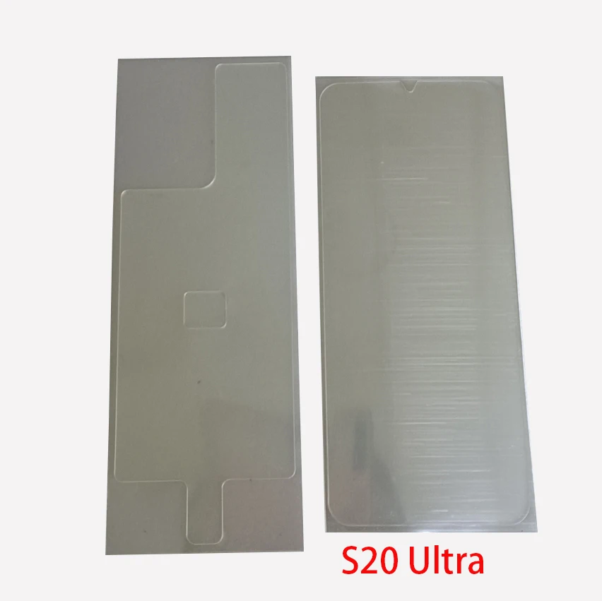 100pcs Mobile Phone Plastic Seal Factory Screen Protector Film For Samsung Galaxy Note 8 9 10 20 S8 S9 S10 Plus S20 S21 Ultra