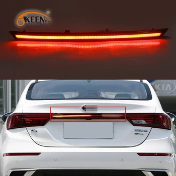 

Rear Bumper trunk Tail Light For KIA RIO K3 Cerato 2019 2020 LED Taillight Reflector Brake Lamp Warning Signal Driving Fog Lamp