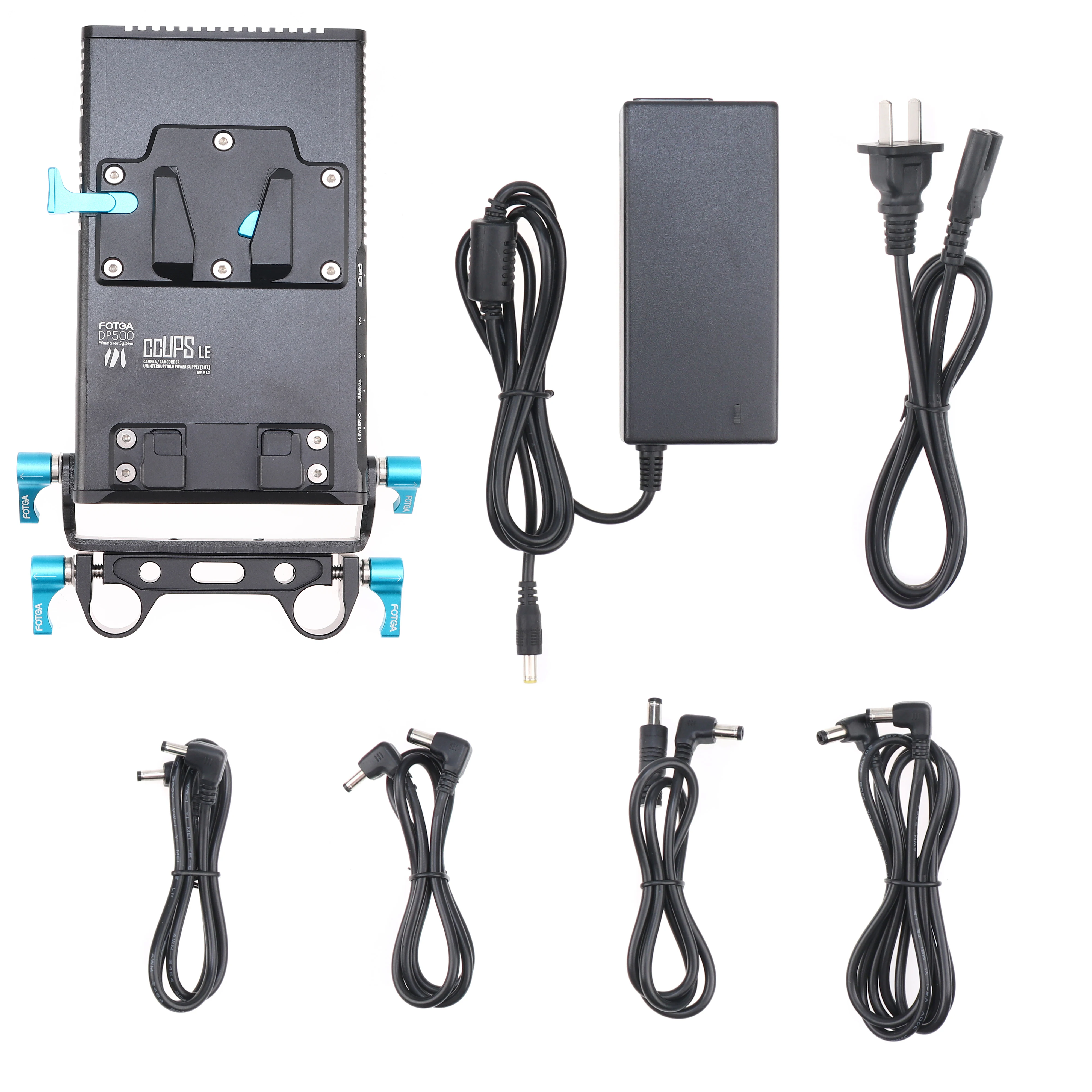 Fotga Dp500Iii Dslr V-Mount Bp Piastra Di Alimentazione Batteria Per Sony A7 A7R A7S Ii Iii Gh4/5/5S 5D Iii Iv 6D