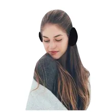 Модная зимняя теплая одежда для ушей, женские теплые наушники на открытом воздухе из искусственного меха, теплые плюшевые наушники, женские наушники