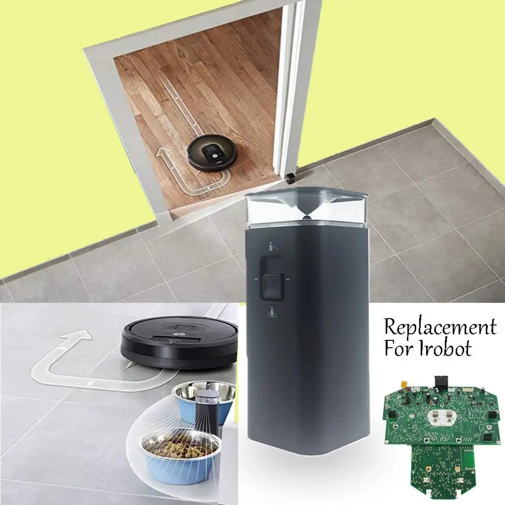 1PC with Motherboard Комплект из 2 предметов с двойным режимом Виртуальная стена барьер для iRobot Roomba 500/600/700/800/900 серии робот-пылесос аксессуарами комплекты деталей - Цвет: 1PC with Motherboard