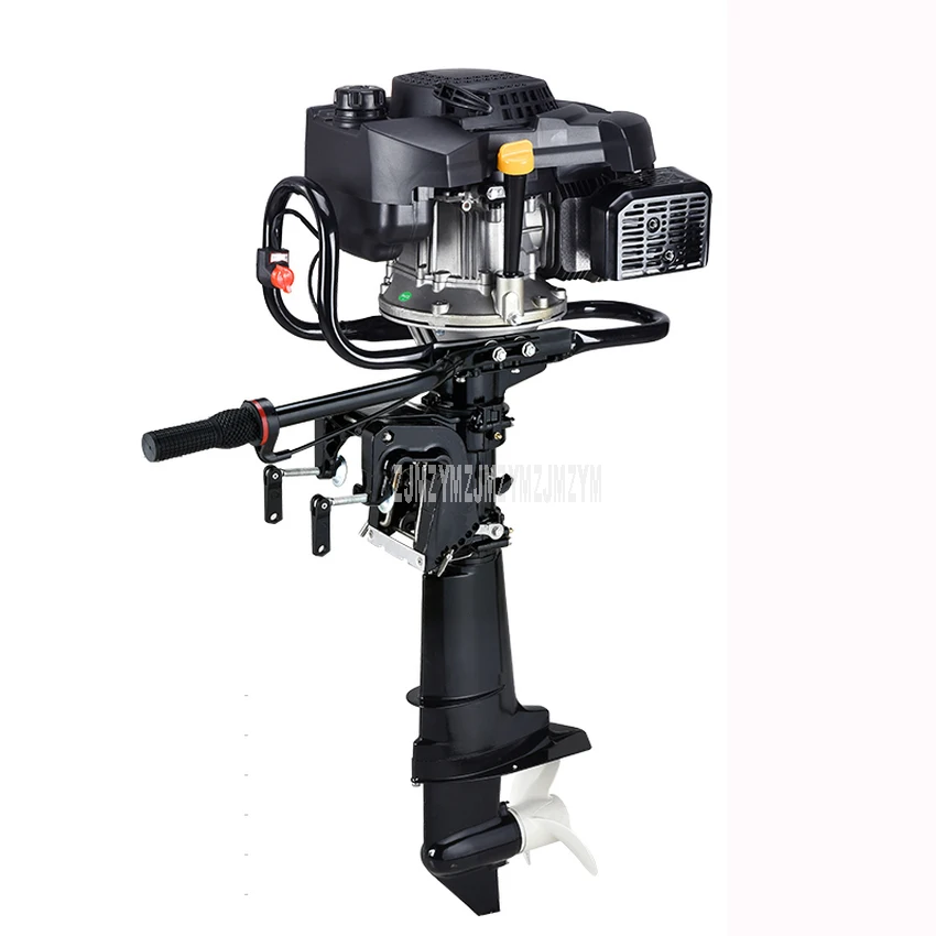 9 Horsepower Boat Outboard Engine Air-cooling Gasoline Fuel Short Shaft Four 4 strok Motor For Inflatable | Спорт и развлечения