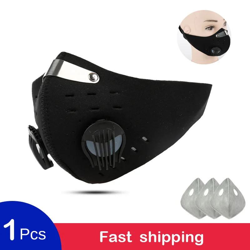 

Reusable Kn95 Mask - Valved Face Mask n95 Mask FfP3 Outdoor Sport Protection Face Mask Pm2.5 Dust Saliva Masks DropShipping