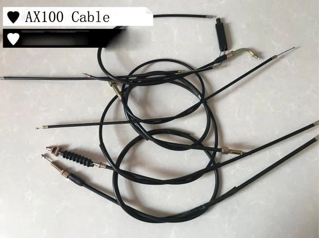 

E0438 Motorcycle AX100 Oil Line Clutch Cable Speedometer Wire Brake Throttle Line For Suzuki AX100