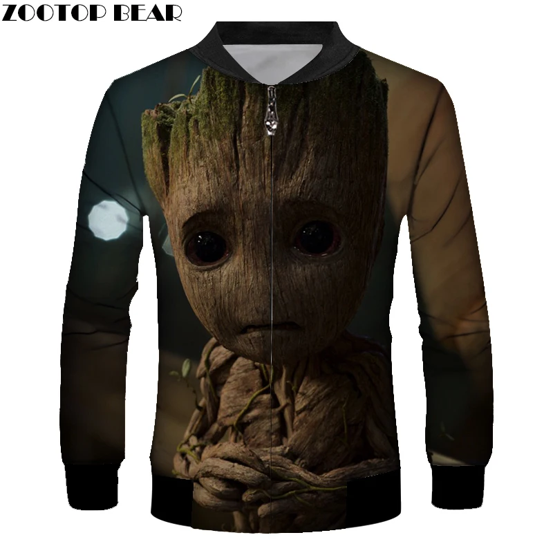 TTJK108 ZOOTOP медведь Повседневная и модная свободная Мужская куртка ветрозащитная в форме каннибала цветка Анима мужская осенне-зимняя куртка - Цвет: TTJK108