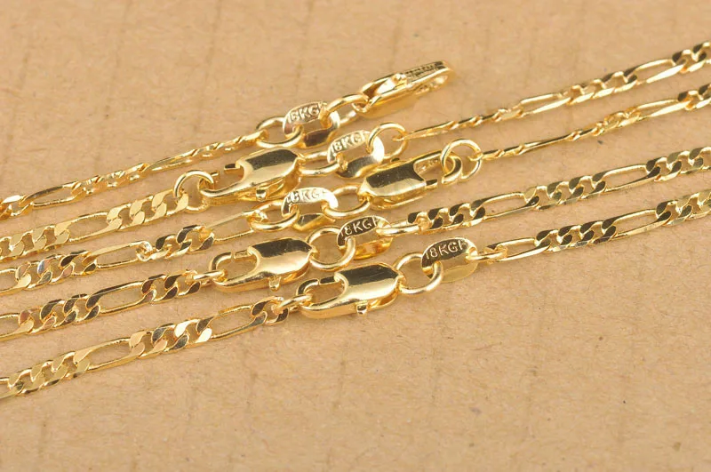 Figaro Necklace Chains Gold Necklace 