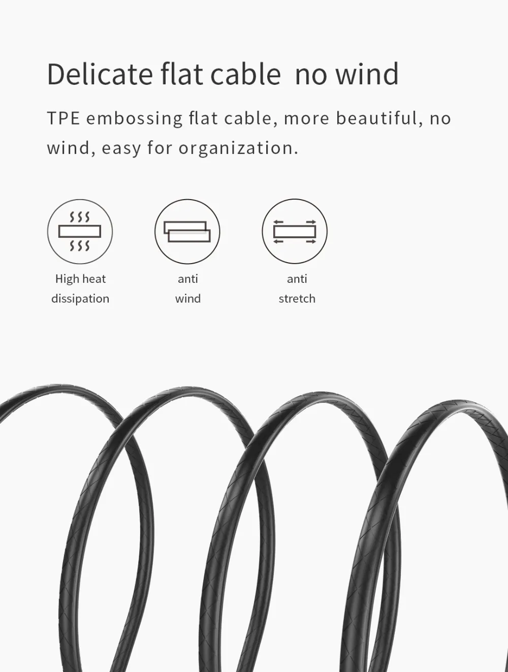 Wsken usb type-C кабель с отображением напряжения и тока type-C кабель для быстрой зарядки и синхронизации данных USB-C для samsung S10 Xiaomi Note 9 8