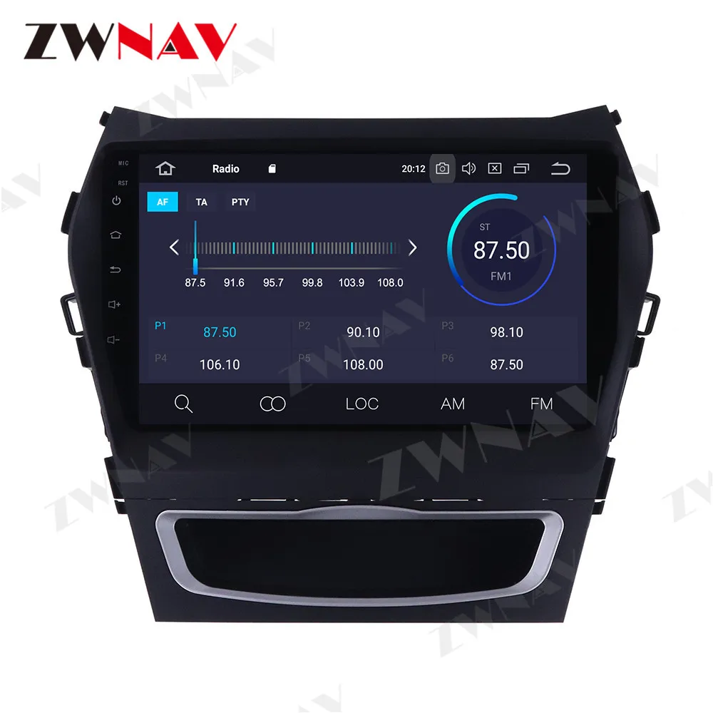 ZWNAV Android 10 головное устройство 9 дюймов IPS 2.5D сенсорный экран стерео DSP быстрая