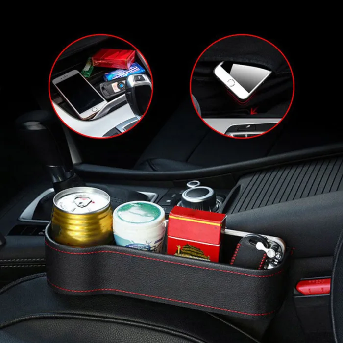 Wireless Car Charger Seat Slit Crevice Storage Charging Station Box for Vehicle GDeals