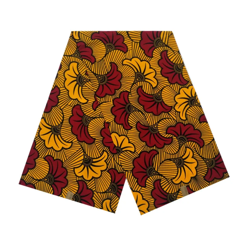 Самая изящная дизайнерская парафинированная ткань с кружевом Анкара Пейдж голландский блок принтов в ткани хлопок 6 ярдов/шт женское платье ткань V-L 760